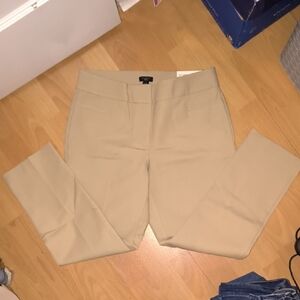 NWT Ann Taylor | Beige Straight Leg Women's Pants